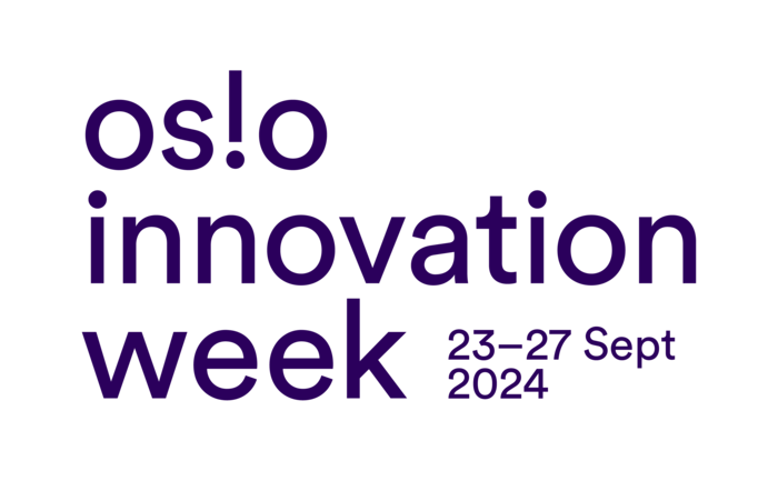 Oslo Innovation Week logo with the dates 23 to 27 September 2024