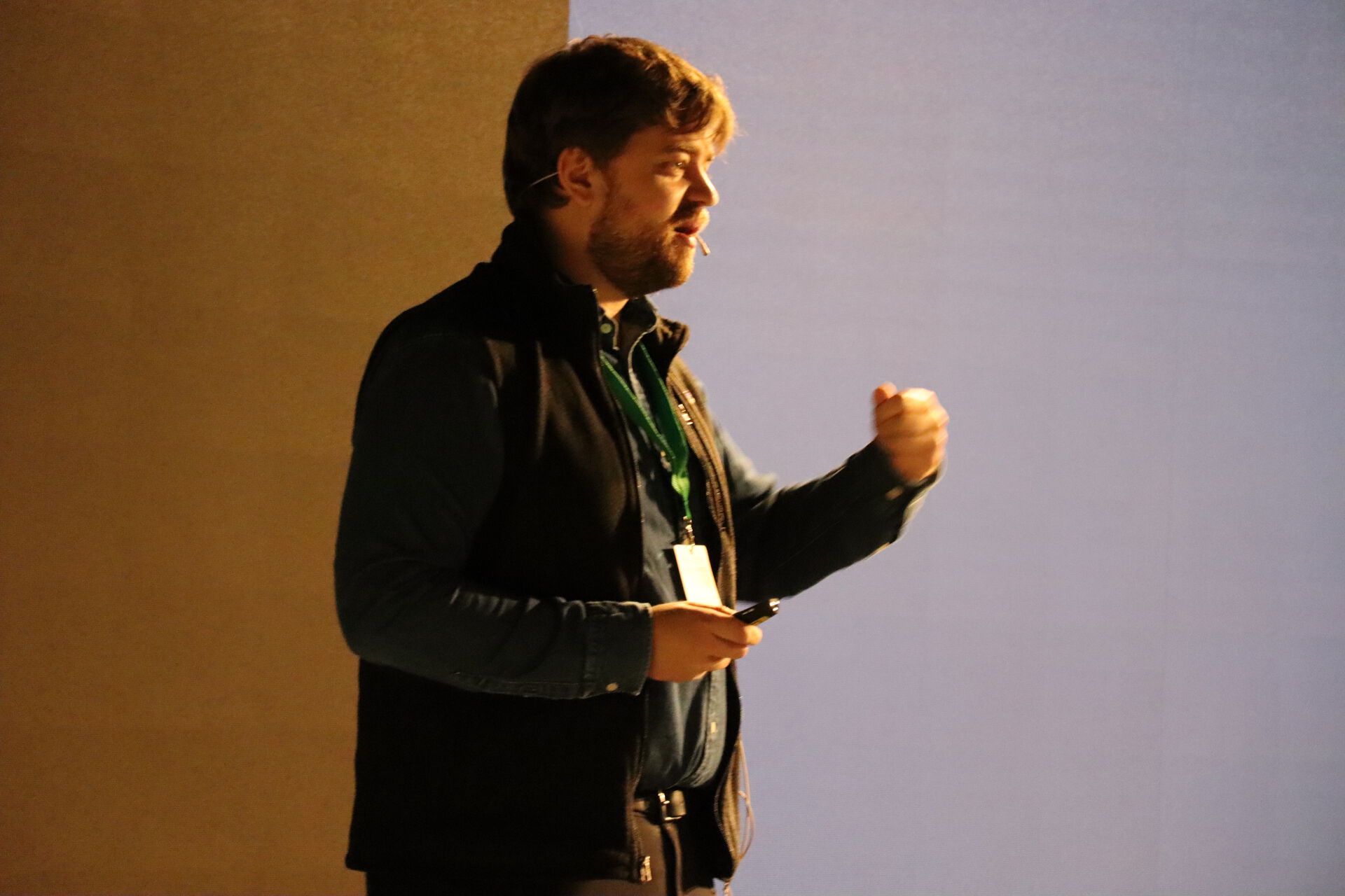 Maxim Khomiakov winner of the best oral presentation at Nordic AI Meet 2022